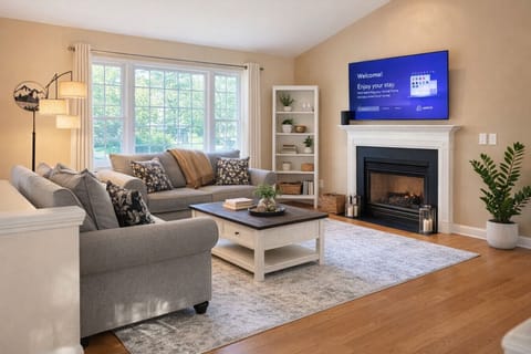 Welcome to Eliot! our open concept home awaits as your home base to explore the seacoast :)
