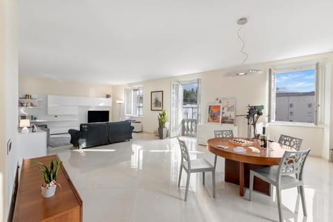 Living and dining room