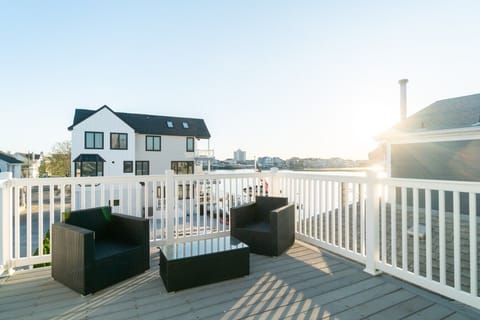 Fantastic bay views from your private upstairs deck.