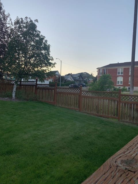 View of the Big M from the backyard. Perfect for viewing July 3 fireworks.