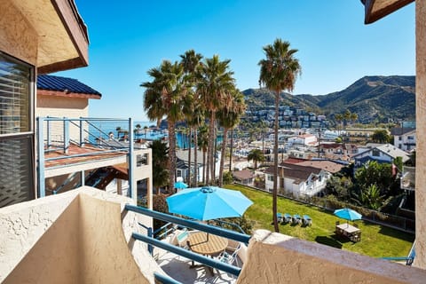 Soak up ocean-breeze vibes with palm views and blue skies.