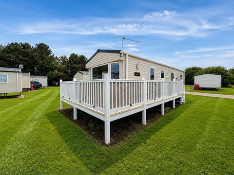 For family holidays 2026, choose a caravan with decking at Broadland Sands Holiday Park.