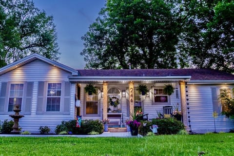 Cottage at twilight