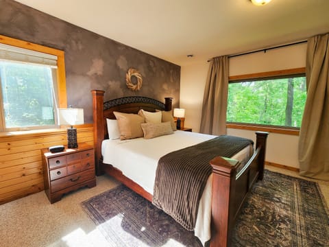 Sleep like the first guest, not the second — your king suite has the same finishes as the master, down to the en-suite bath.
