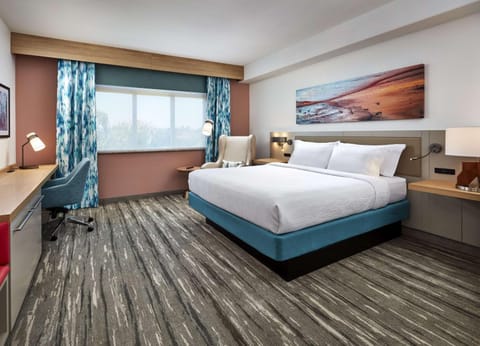 Bedroom. Interior and views may vary based on location and availability