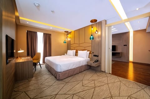 Bedroom. Interior and views may vary based on location and availability.