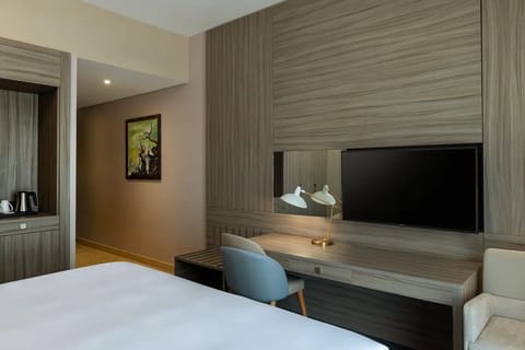 Bedroom. Interior and views may vary based on location and availability.