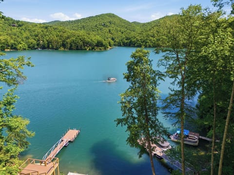 Dock on Lake Nantahala 