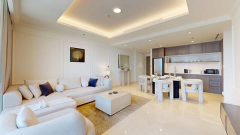Living Room - Palace Beach Residence Tower One - Emaar Beachfront (2)