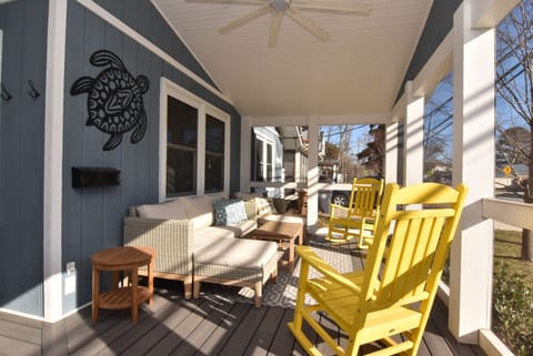 Plenty of comfortable seating to Rock and Relax!