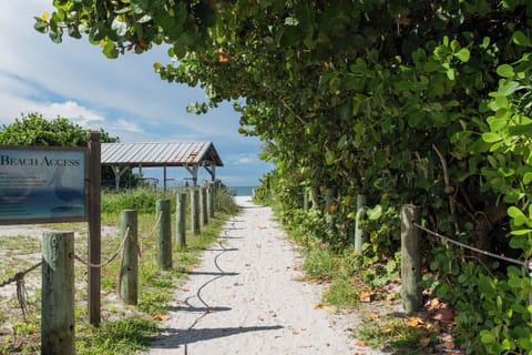 Surfer Girl pathway to the beach just a short block away at the end of 77th St
