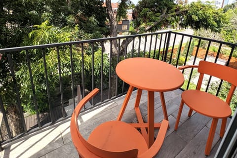 Balcony from third floor with views of East Austin
