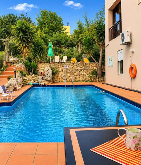 Shared swimming pool of the complex