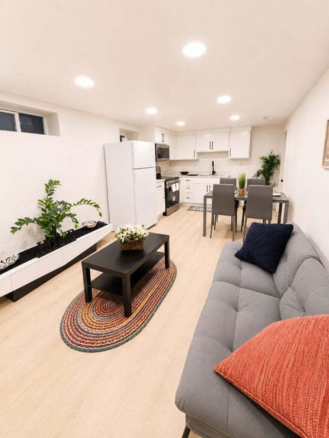 Open living and dining area—great for relaxing or entertaining with your group.
