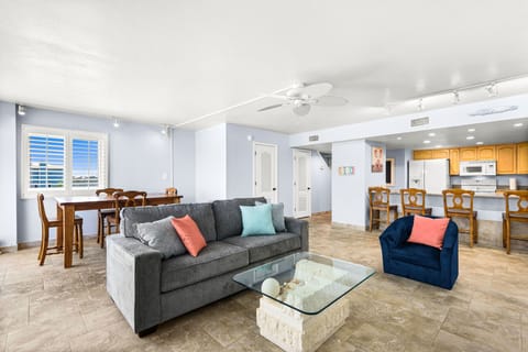 Comfortable living room seating