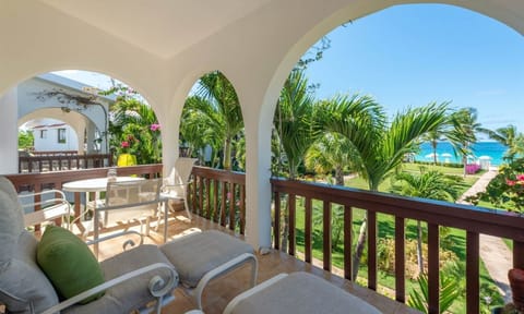 Soak up sweeping ocean views from your breezy private terrace.