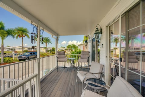 Punta Gorda Vacation Rental | 3BR | 2BA | 1,535 Sq Ft | 7 Steps to Enter