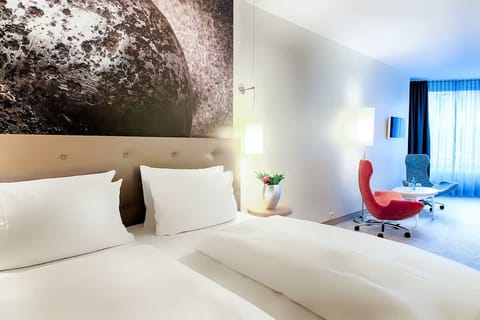 Drift into deep sleep on crisp, cloud-soft linens.