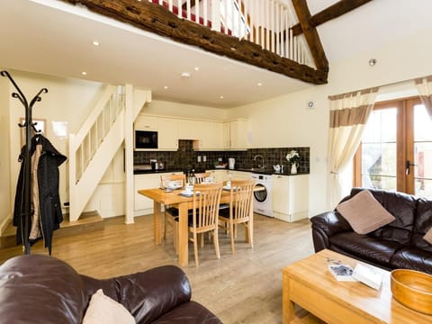 Modern open-plan living space