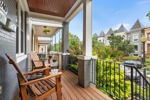 Relax on the front deck — the perfect spot for morning coffee or evening unwinding