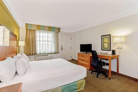 Settle in and catch up at the comfortable in-room desk.