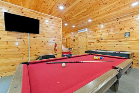 Our beautiful pool table.