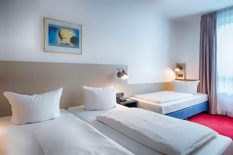 Enjoy extra space and a calm, minimalist sleep setting.