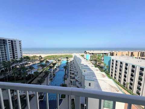 Beachside balcony