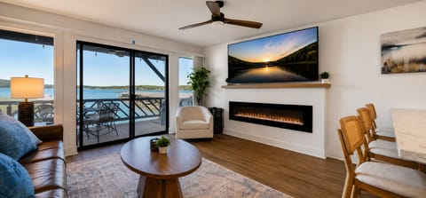 Where lake views, cozy evenings, and modern comfort come together.