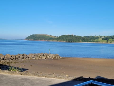 Balcony views of the estuary with the tide in