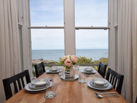 View from the dining area