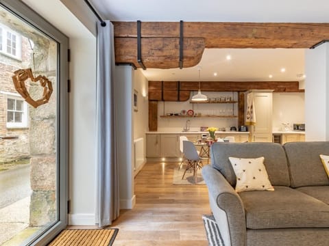 Inviting open-plan living space