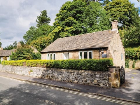 View towards pretty detached cottage