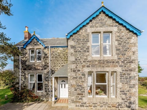 A handsome and spacious farmhouse with rural and sea views