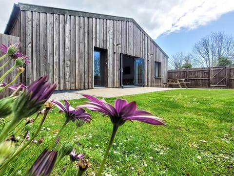 This converted barn is stylish and comfortable