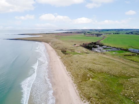 This lovely golden beach is minutes from the door 