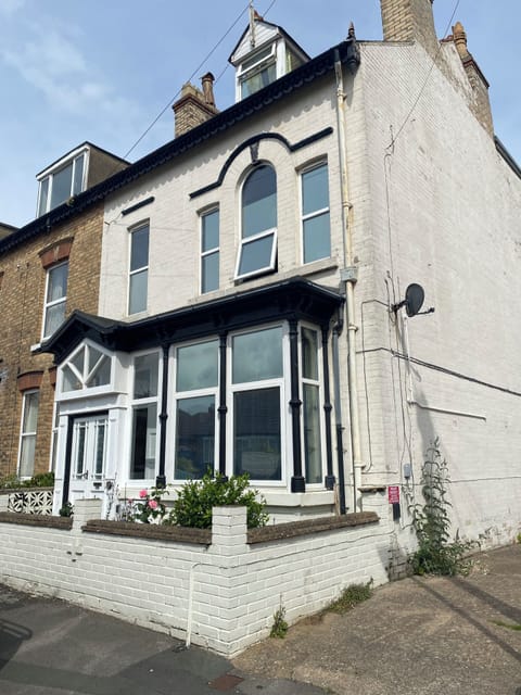 Street view of the front of the house 