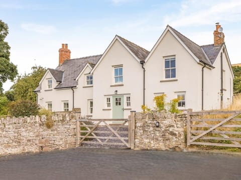 Large detatched farmhouse with extensive countryside views