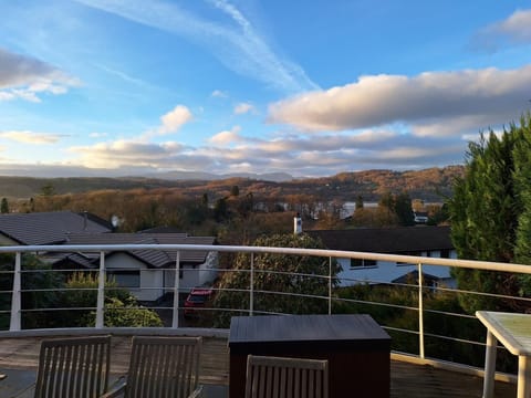 Exceptional views from the balcony