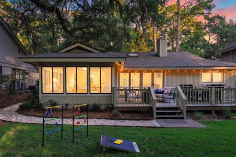 Welcome to your peaceful retreat surrounded by towering trees.