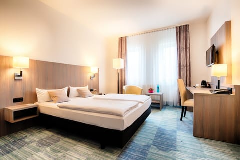 Bedroom. Interior and views may vary based on location and availability.