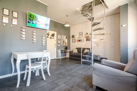 Kitchen, Living Room