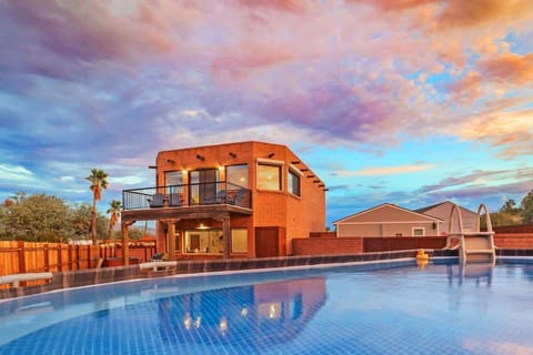 Enjoy the sunset view from the pool!