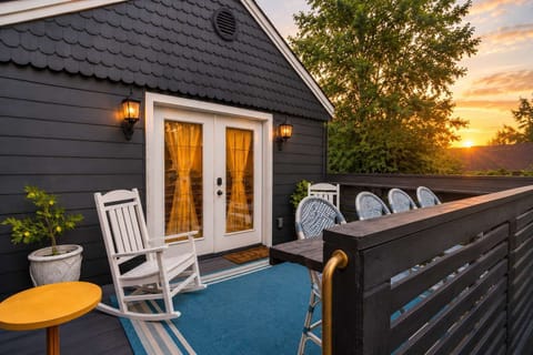 Balcony: Unwind in the spacious balcony lounge with comfortable seating, fresh air, and a relaxing atmosphere that's perfect for morning coffee, afternoon reading, or evening conversations.