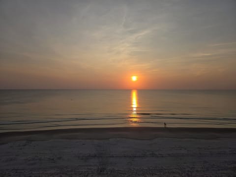 Sunrise from the balcony.