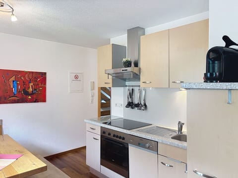 Kitchen, Furniture, Countertop, Kitchen Appliance, Interior Design, Wood, Flooring, Cabinetry, Major Appliance, Floor