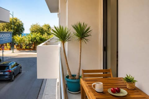 Seaview from the balcony of the property