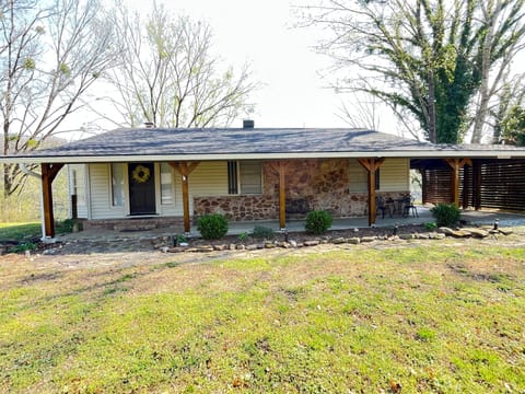 Front of home. 