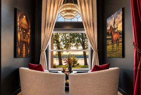 Historic Riverfront Manor, Minutes from Louisville: 
Welcome to a beautifully restored historic home overlooking the Ohio River in Jeffersonville’s Riverside District—just across the bridge and minutes from downtown Louisville.