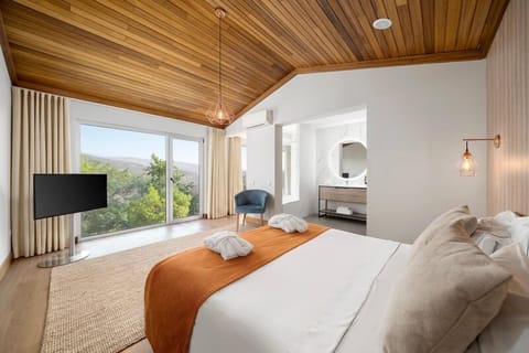 Bedroom. Interior and views may vary based on location and availability